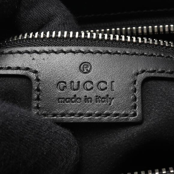 Gucci GG Handbag Leather Black - Picture 4 of 9